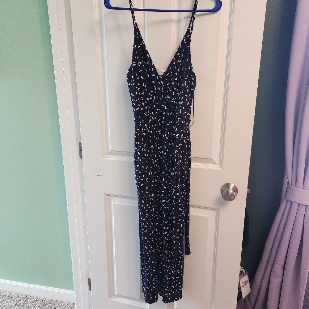 Navy Kaileigh Jumpsuit